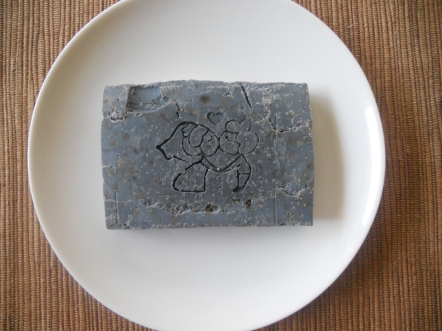 Rustic Charcoal & Basil Soap for oily skin